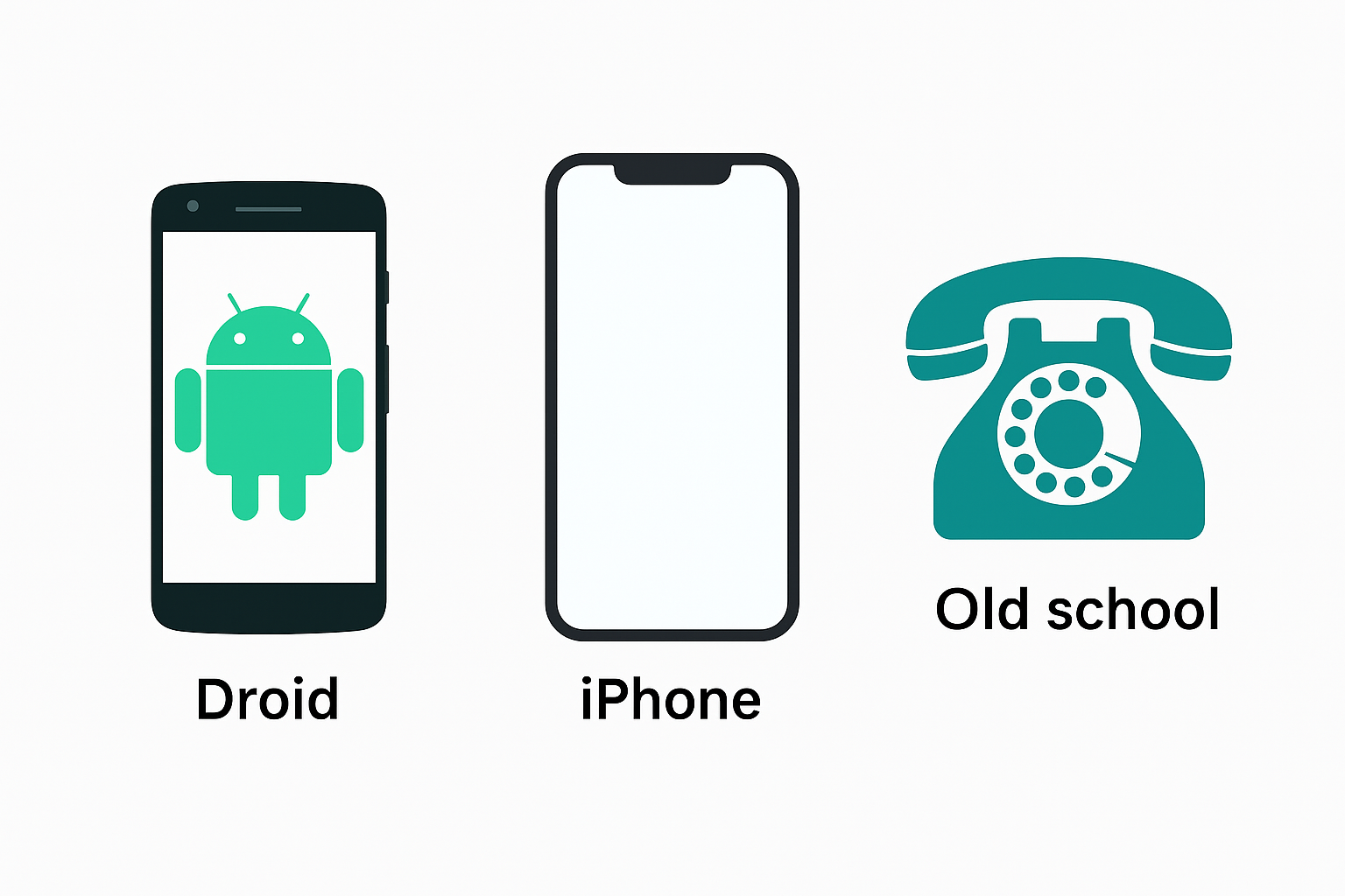 Tap to Call — Droid, iPhone or Old School